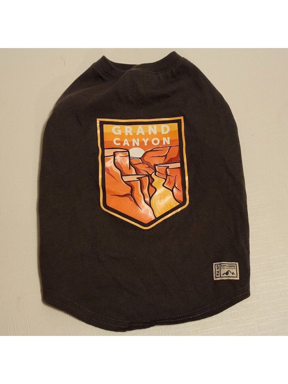 Explorers Collective Grand Canyon Dog t-Shirt New Unused Small Breed Dog